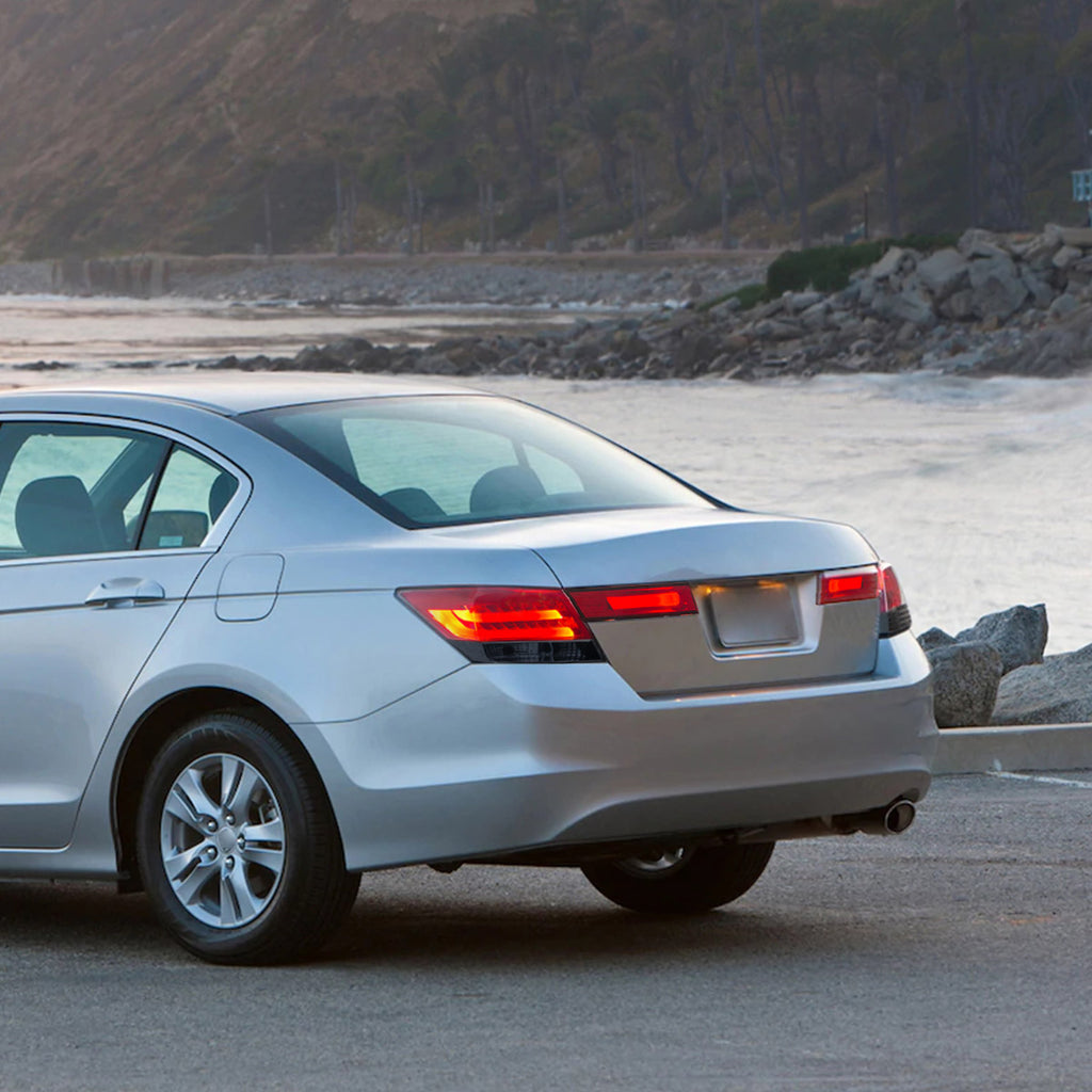 VLAND LED Tail lights For Honda Accord Inspire 2008-2012 Aftermarket Rear Lamps [4PCS]