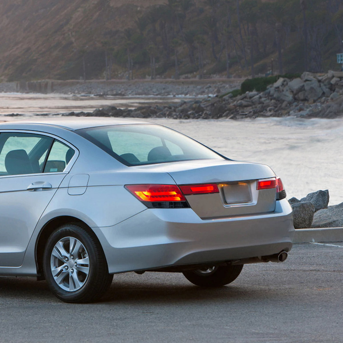 VLAND LED Tail lights For Honda Accord Inspire 2008-2012 Aftermarket Rear Lamps [4PCS]