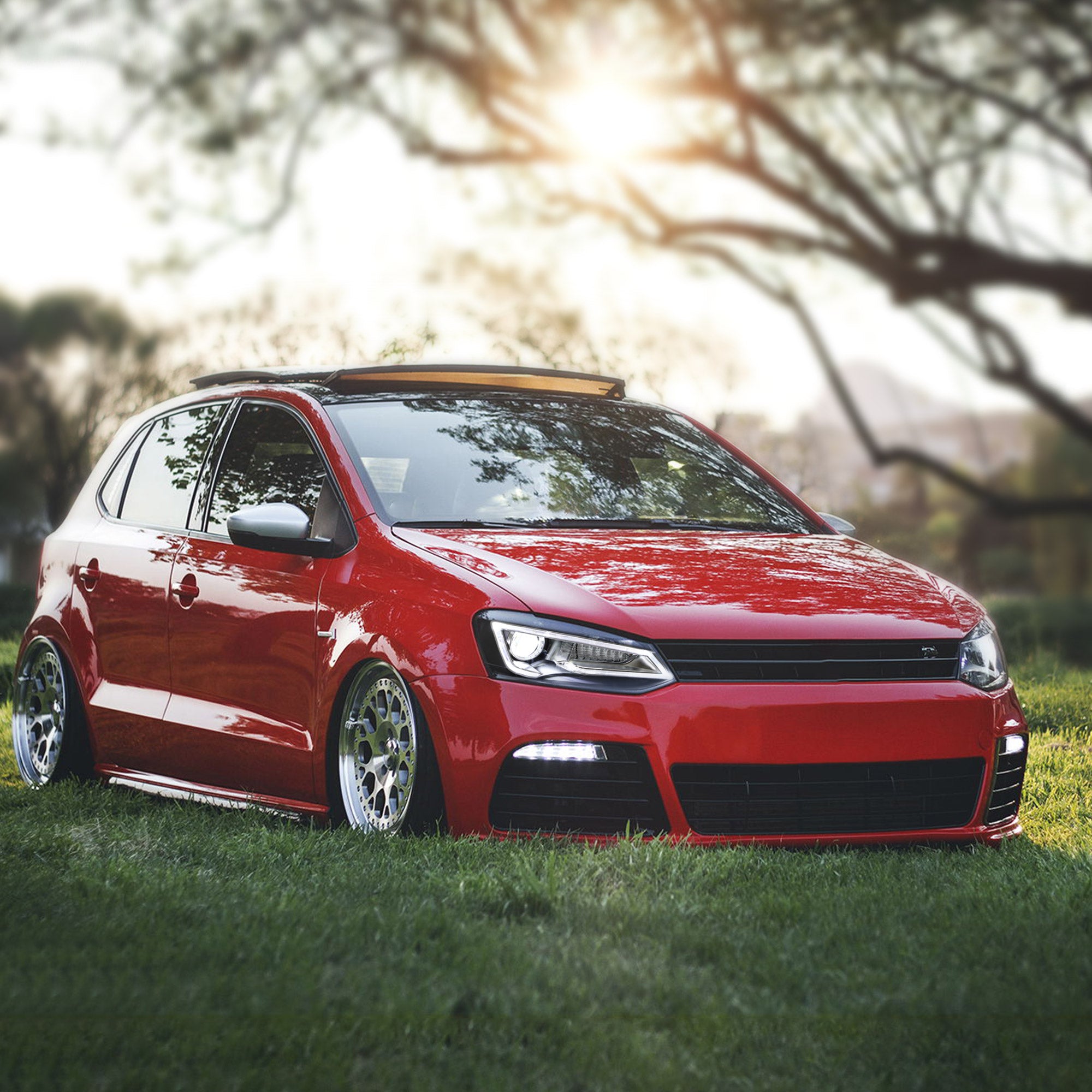 VLAND LED Headlights For 2009-2017 Volkswagen Polo MK5