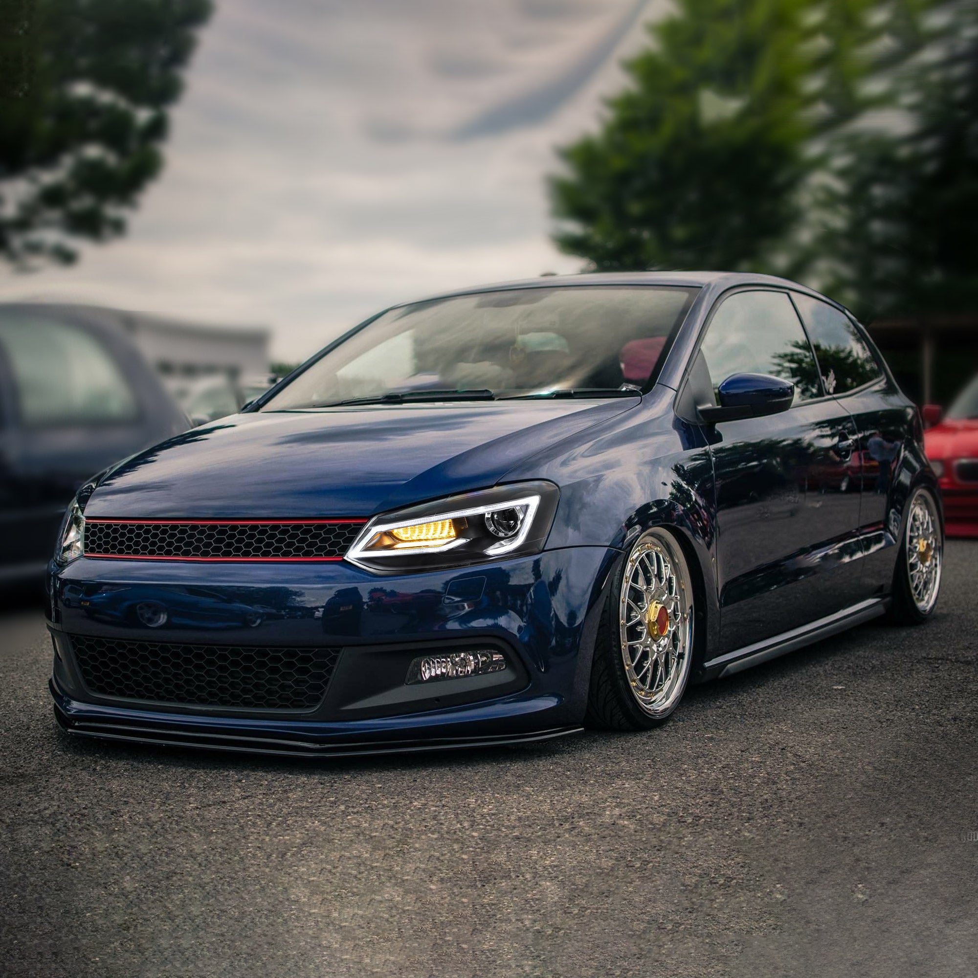 VLAND LED Headlights For 2009-2017 Volkswagen Polo MK5