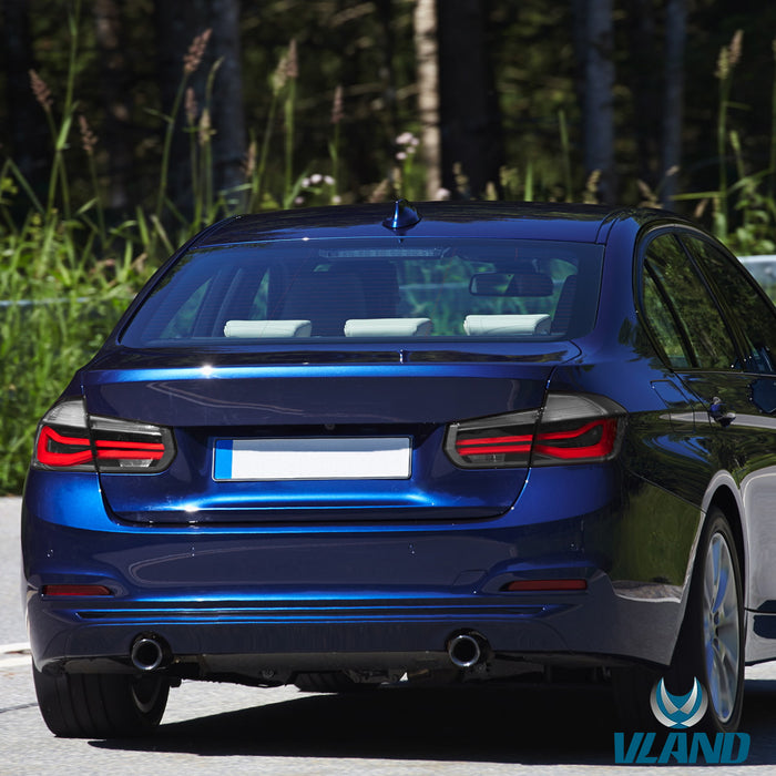 Feux arrière LED VLAND pour BMW F30 F80 M3 série 3 2012-2018 avec clignotant séquentiel