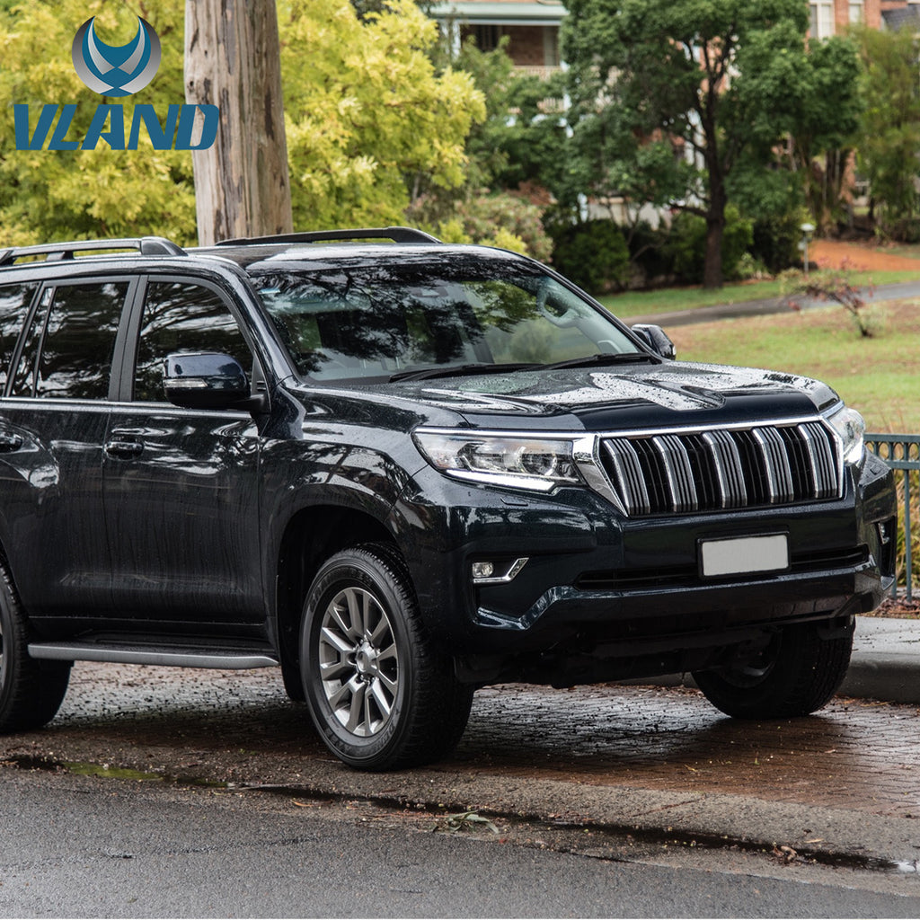 VLAND LED Headlights For Toyota Land Cruiser Prado 2017-2023 (GDJ150, 4th Gen Second Facelift)