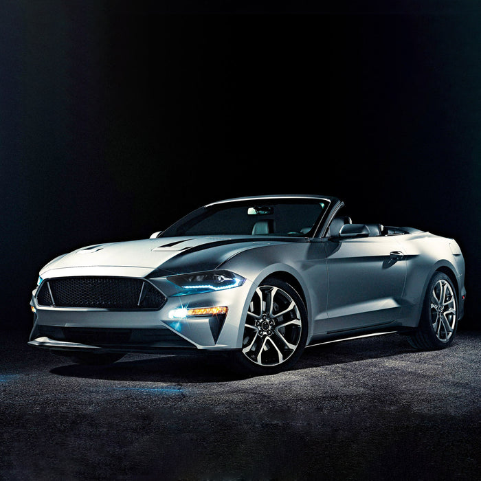 VLAND LED Projector Headlights For Ford Mustang 2018-2023 Aftermarket Front Lamps