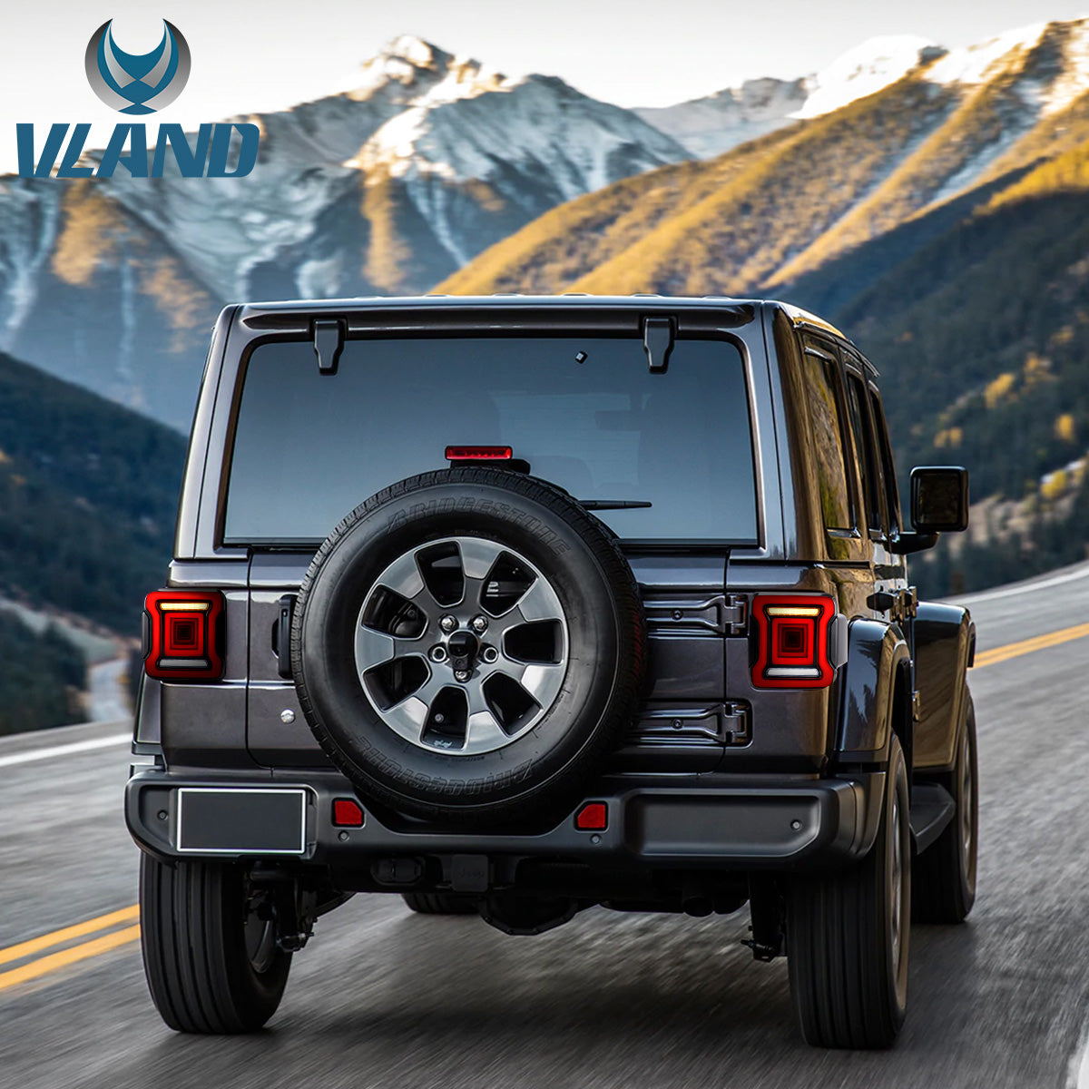 <<<t54>18>0>LAND  LED  TaillighTs  For  Jeep  Wrangler  JL 2018-2023 AfTermarkeT rear  lamps