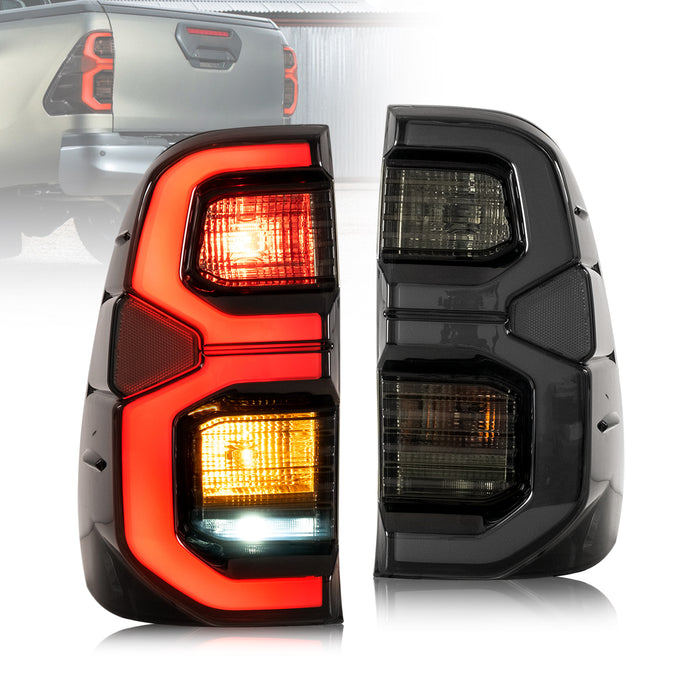 VLAND LED Tail Lights For Toyota Hilux 2015-2020 Rear Lamps