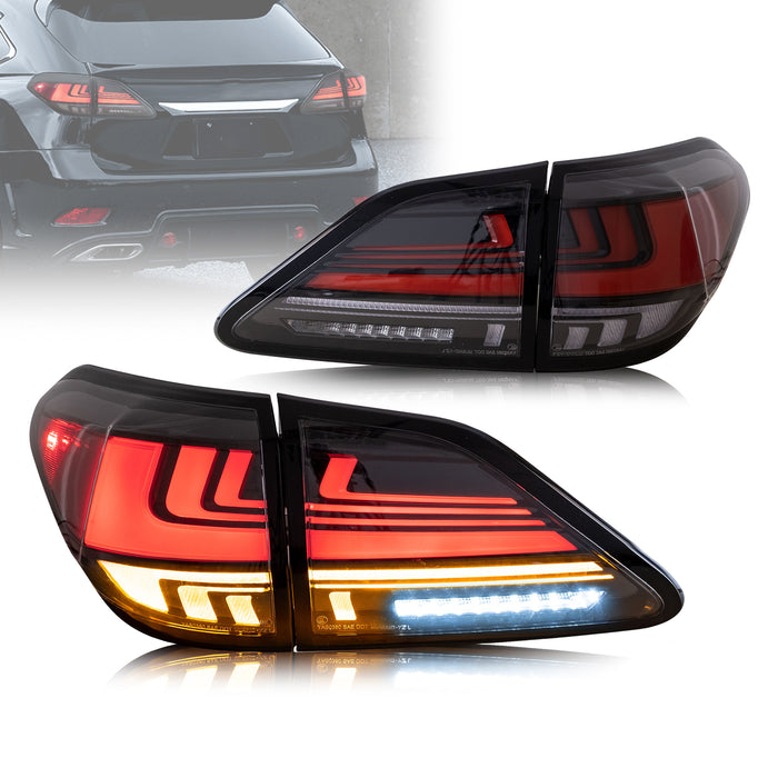 Feux arrière LED VLAND pour Lexus RX 2009-2014 350 400h 450h 450hL