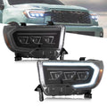 <<<<t49>28>16>0>LAND  LED  ProjecTor  HeadlighTs  For 2007-2013 ToyoTa  Tundra i 2008-2022 ToyoTa  Sequoia