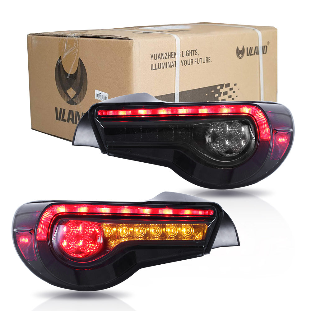 Feux arrière LED VLAND pour Toyota 86 GT86, Subaru BRZ, Scion FRS 2012-2020 feux arrière