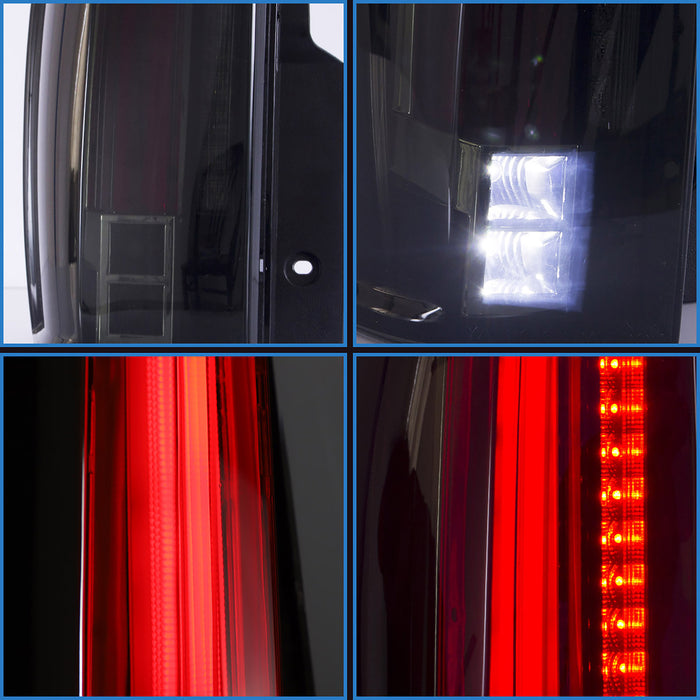 Luces traseras LED VLAND para Cadillac Escalade 2007-2014/ensamblaje de lámpara trasera ESV