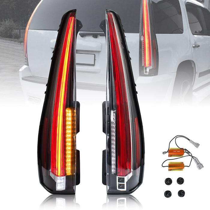 VLAND LED Tail Lights For 2007-2014 Chevrolet Suburban & Tahoe & GMC Yukon Rear Lamps Assembly