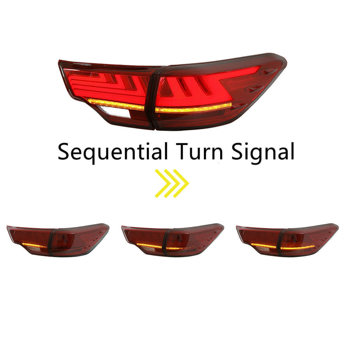 2014-2019 Toyota Highlander LED Taillights Assembly (pair)