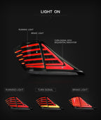 Vland Led Tail Lights for Toyota Verllfire & Alphard 2007-2013