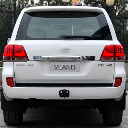 VLAND LED Tail Lights For 2008-2011 Toyota Land Cruiser J200 Aftermarket Rear Lamps