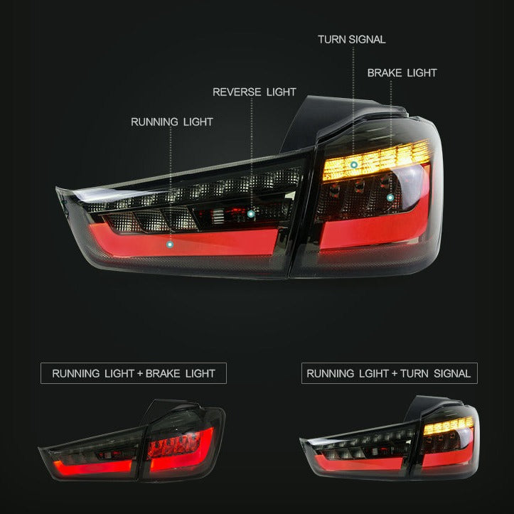 <<<<t49>38>19>0>LAND  LED  Tail  LighTs  For 2010-2019 MiTsubishi  OuTlander  SporT (RVR/ASX)