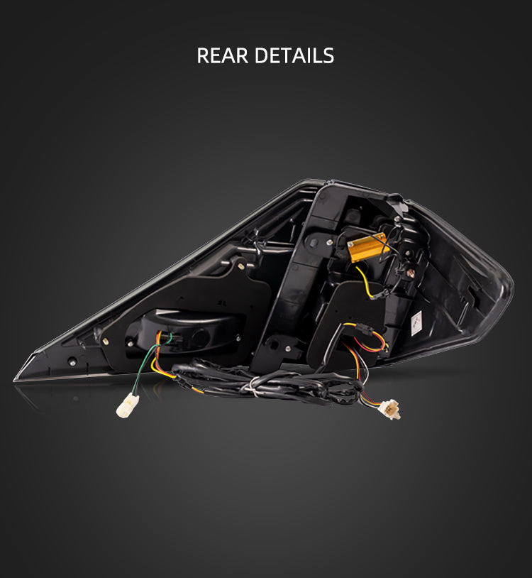 <<t19>0>LAND  LED  Tail  LighTs  For  ToyoTa  Verllfire / Alphard 2007-2013