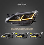 <<t55>0>LAND  LED  ヘッドライト 2009-2012トヨタ・マークX 2代目前期用 (丰田锐志大灯/ToyoTa    Mark  X  headlighTs）