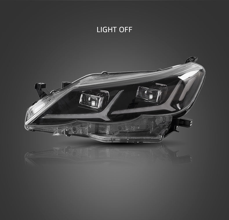 <<t55>0>LAND  LED  ヘッドライト 2009-2012トヨタ・マークX 2代目前期用 (丰田锐志大灯/ToyoTa    Mark  X  headlighTs）
