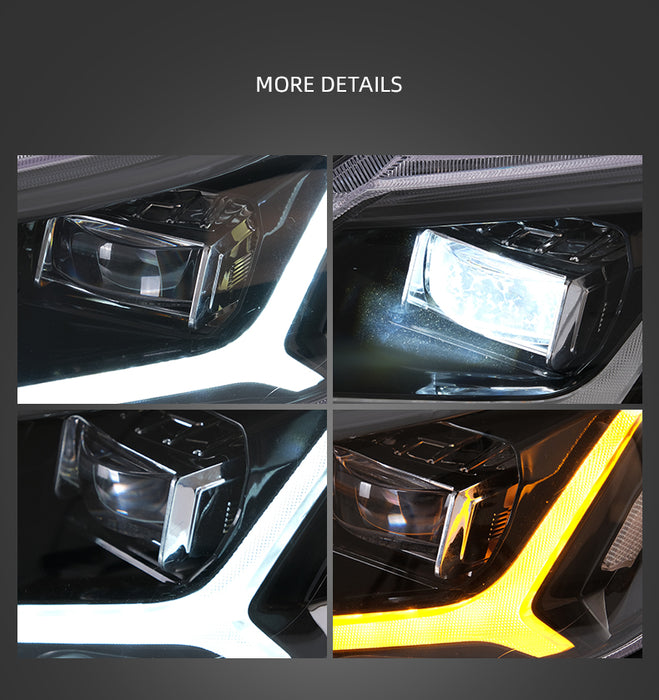 VLAND LED  ヘッドライト 2009-2012トヨタ・マークX 2代目前期用 （丰田锐志大灯/Toyota  Mark X headlights）