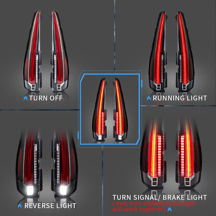 Luces traseras LED VLAND para Cadillac Escalade 2007-2014