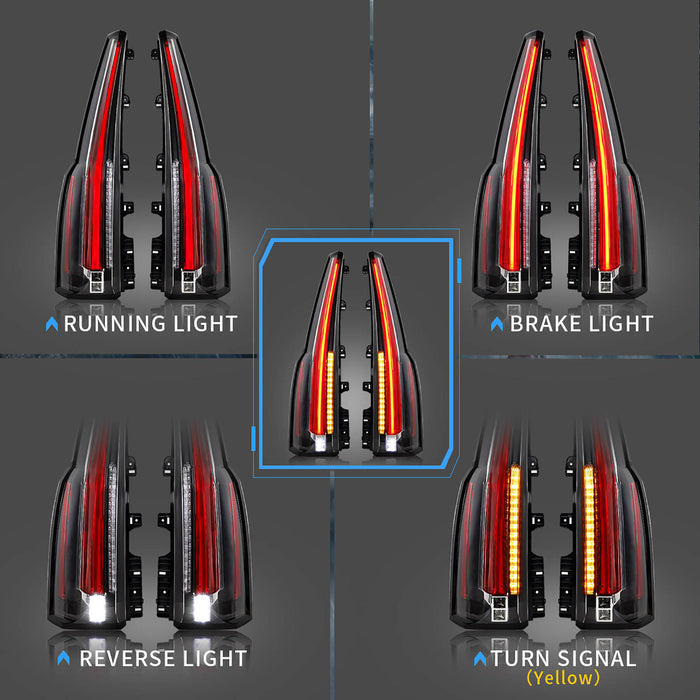 Luci posteriori a LED VLAND per GMC Yukon/XL 2015-2020