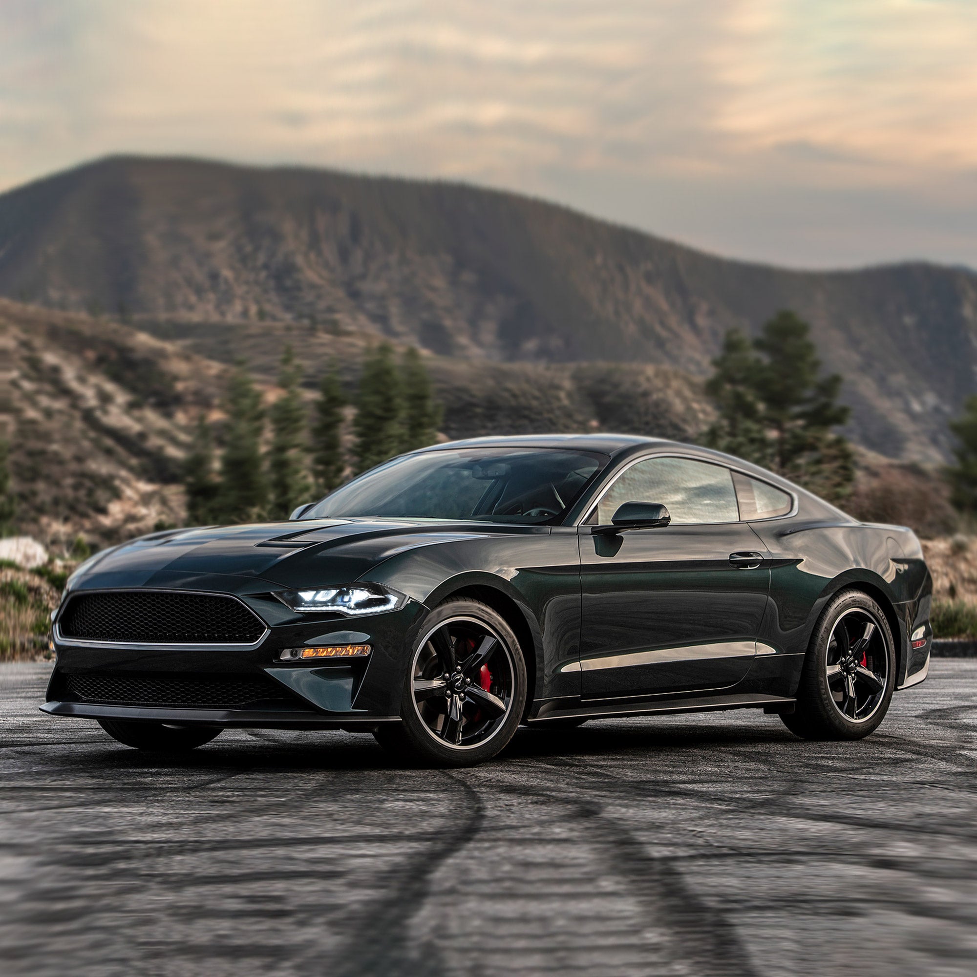 VLAND LED Projector Headlights For Ford Mustang 2018-2023 Aftermarket Front Lamps