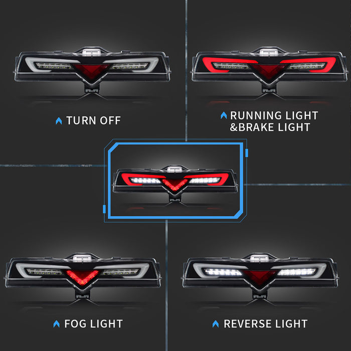 VLAND Feu de pare-chocs arrière LED pour Toyota 86 GT86 et Subaru BRZ et Scion FRS 2013-2021