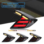 2016-2021 Honda Civic Hottback (FK7) Typ R (FK8) LED-Rücklichter