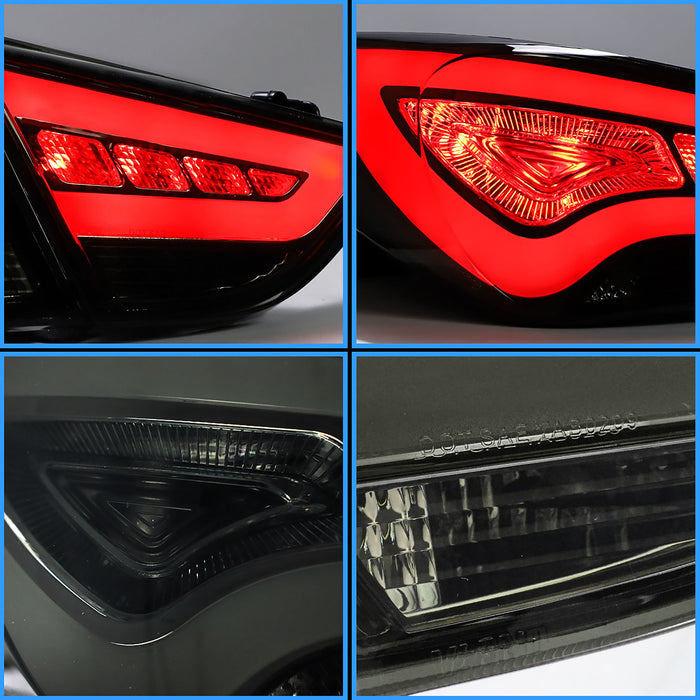 VLAND lámparas traseras para Hyundai Sonata 2011-2014 6th Gen montaje de luces traseras del mercado de accesorios