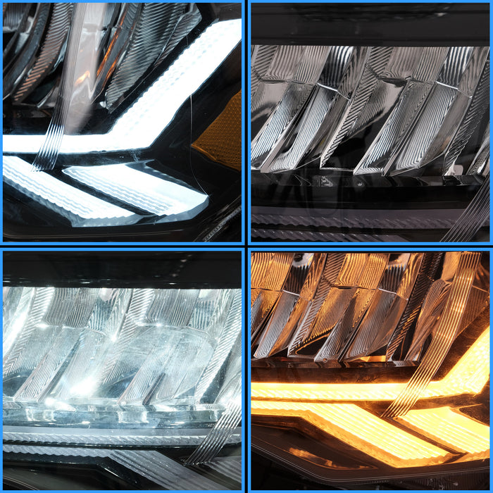 Faros LED VLAND para Toyota 4Runner 2014-2023 montaje de luces delanteras