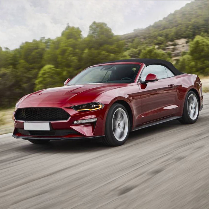 VLAND LED Projector Headlights For Ford Mustang 2018-2023 Aftermarket Front Lamps