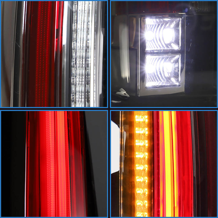 VLAND LED テールライト GMC ユーコン/XL 2015-2020用