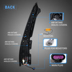 VLAND Feux arrière LED pour GMC Yukon vs Chevrolet Suburban/Tahoe 2007-2014