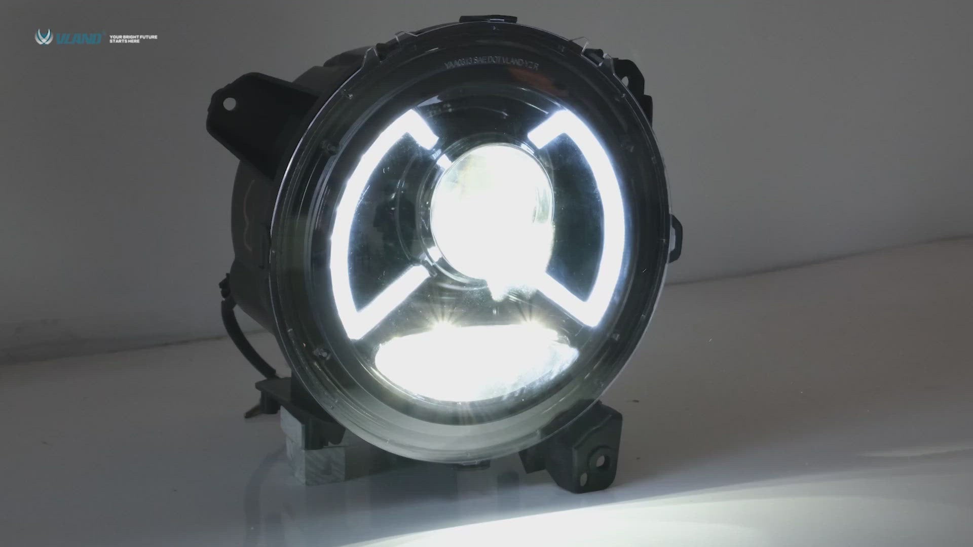 VLAND LED Headlights 9 inches For 2018-2023 Jeep Wrangler JL Gladiator JT