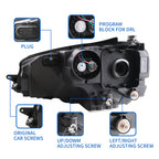 VLAND LED Headlights For 2015-2017 Volkswagen Golf MK7 Halogen Model