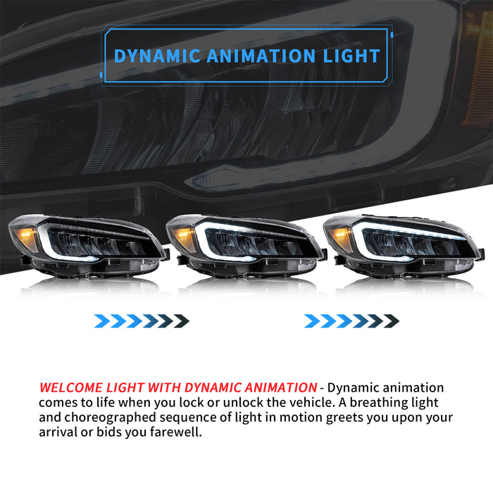 Faros LED VLAND para Subaru WRX 2015-2021
