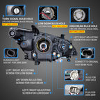 VLAND LED Headlights For 2010-2012 Lexus ES350 [XV40]