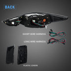 VLAND Rear Lamps For Hyundai Sonata 2011-2014 6th Gen Aftermarket Tail lights Assembly