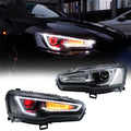 VLAND LED Headlights For 2008-2017 Mitsubishi Lancer /GT/EVO X