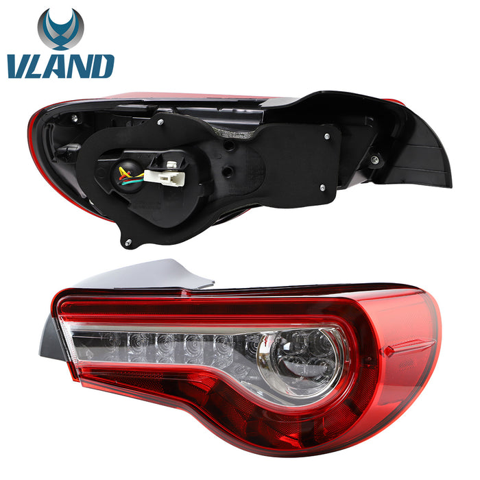 VLAND LED Tail lights For Toyota 86 gt86/ Subaru brz/ Scion frs 2012-2020 Rear lamps Assembly