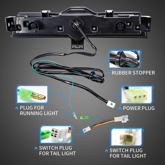 Luz LED de parachoques trasero VLAND para Toyota 86 GT86 y Subaru BRZ y Scion FRS 2013-2021