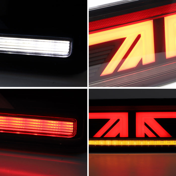 Fanali posteriori a LED VLAND per Suzuki Jimny 2018-2023 Indicatori di direzione con indicatori sequenziali Lampade posteriori aftermarket