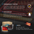 VLAND Feux arrière LED pour feux arrière Suzuki Swift 2017-2023