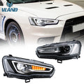 Faros delanteros LED VLAND para Mitsubishi Lancer /evo x 2008-2017