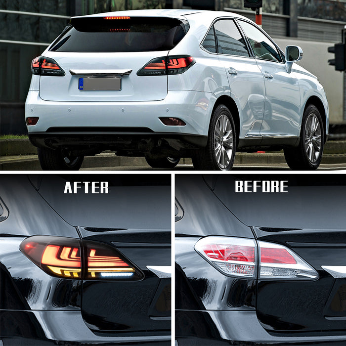 Feux arrière à LED VLAND pour Lexus RX 350 400h 450h 450hL 2009-2014 feux arrière de troisième génération