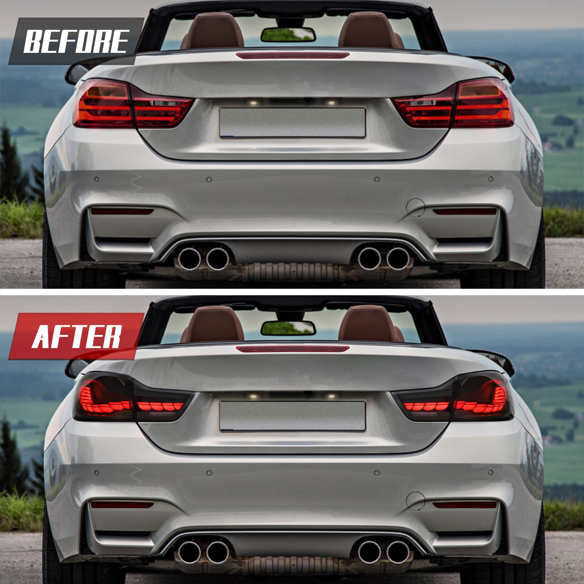 VLAND LED テールライト BMW 4 シリーズ 2014-2020 f32 f33 f36 m4 f82