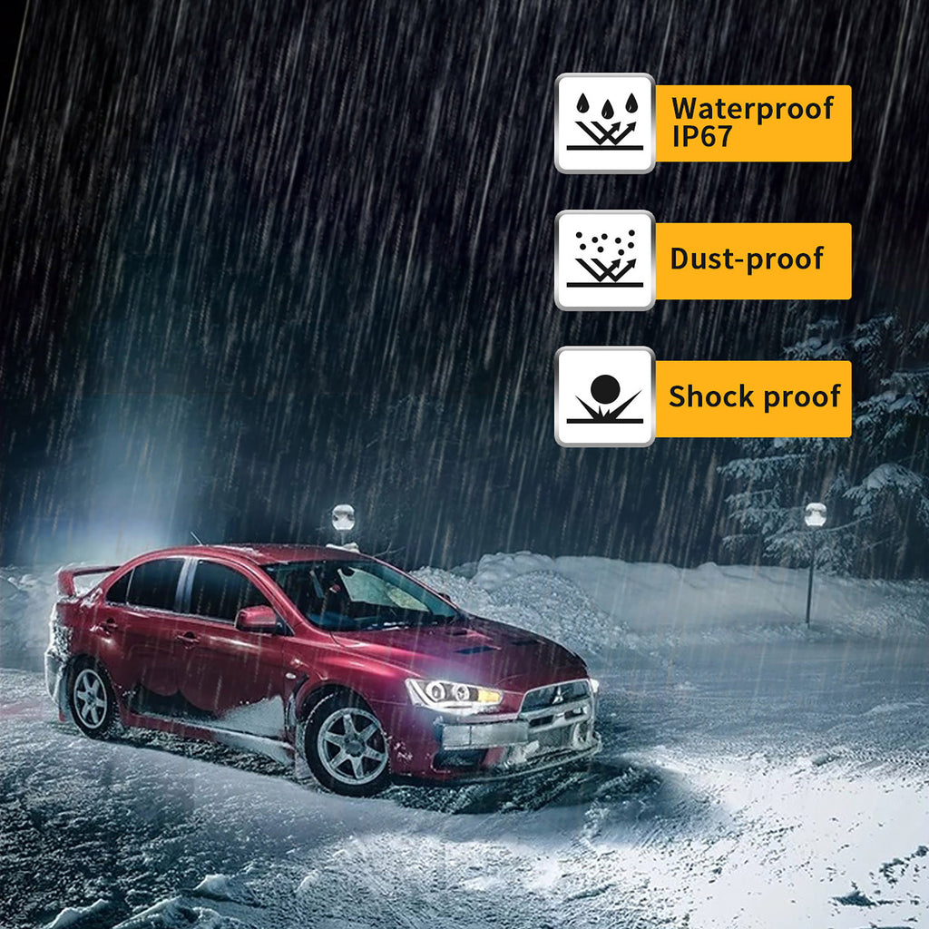 Faros delanteros VLAND para Mitsubishi Lancer 2008-2017 con LED DRL