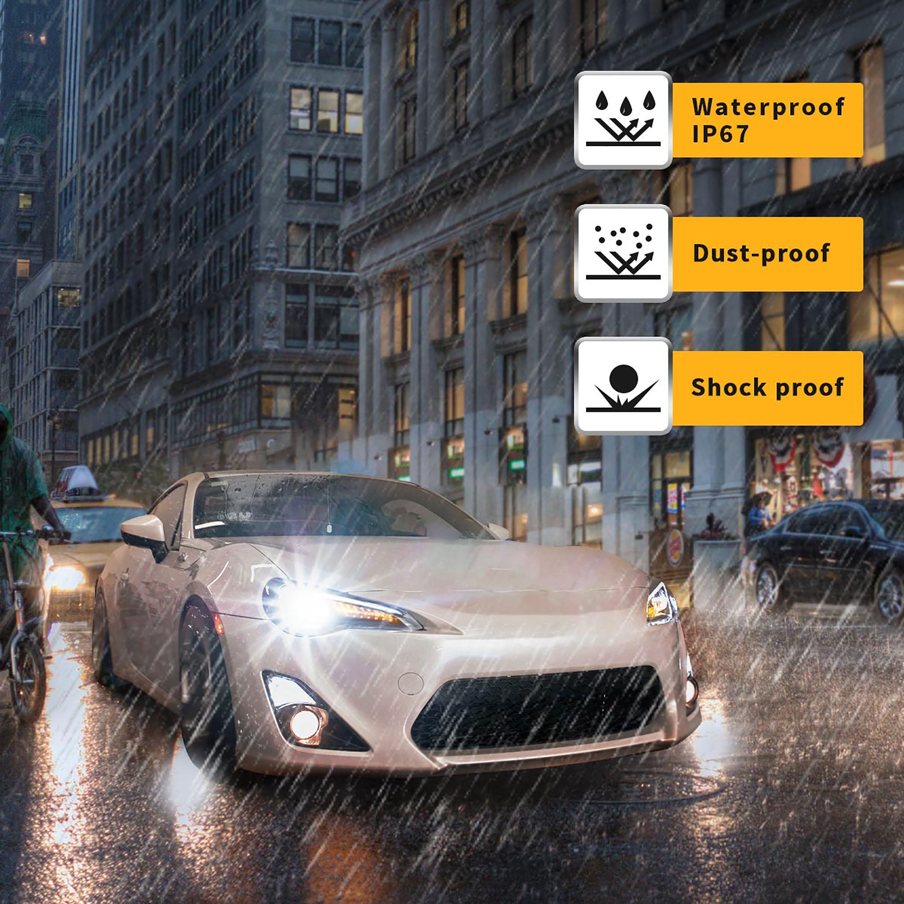 VLAND -LED -Scheinwerfer für 2012–2020 Toyota 86/GT86, Subaru BRZ, Scion FRS