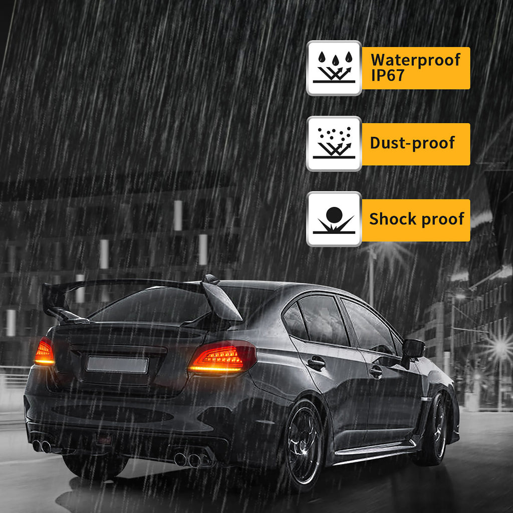 VLAND LED Tail Lights For 2015-2021 Subaru WRX