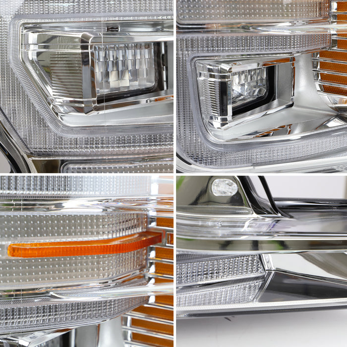 Phares LED VLAND pour Ford F150 2018-2020 avec clignotant séquentiel