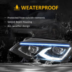 VLAND LED Headlights For 2015-2017 Volkswagen Golf MK7 Halogen Model